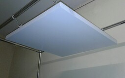 Электрическая отопительная панель металл 600x600