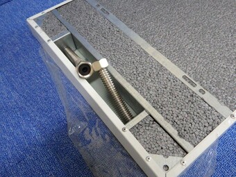 Плоская водяная отопительная панель 380x1100