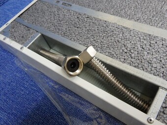 Плоская водяная отопительная панель 380x1100