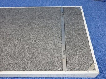 Плоская водяная отопительная панель 380x1100