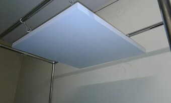 Отопительная кассета для подвесного потолка 600x600